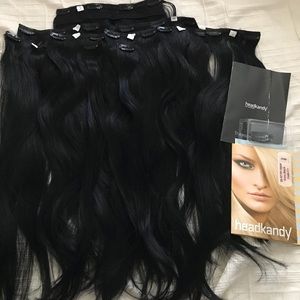 HeadKandy 100% Remy Hair Clip In Extensions